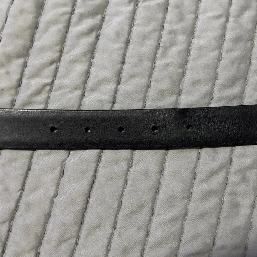 Remo Tulliani Black Woven Italian calfskin Belt